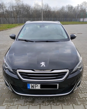 Peugeot 308 cena 31900 przebieg: 234000, rok produkcji 2015 z Płock małe 172